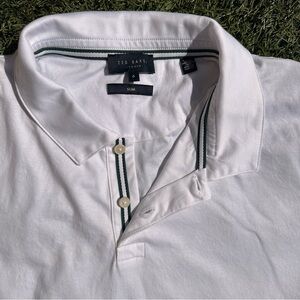 Ted Baker Men's Zeiter Slim Fit Pure Cotton Polo Shirt Jersey Stretch Prep 6/XXL